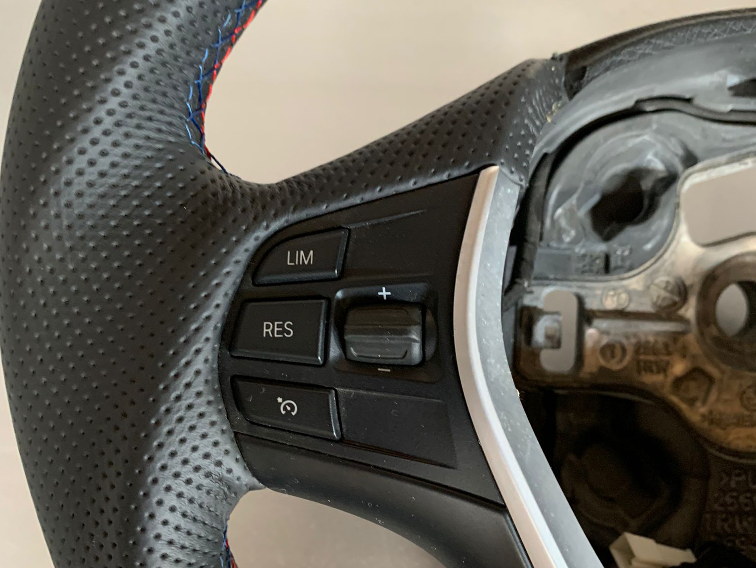 BMW 3 Series F30/F31 (2012–2019) Steering Wheel Leather + Alcantara M3 Style